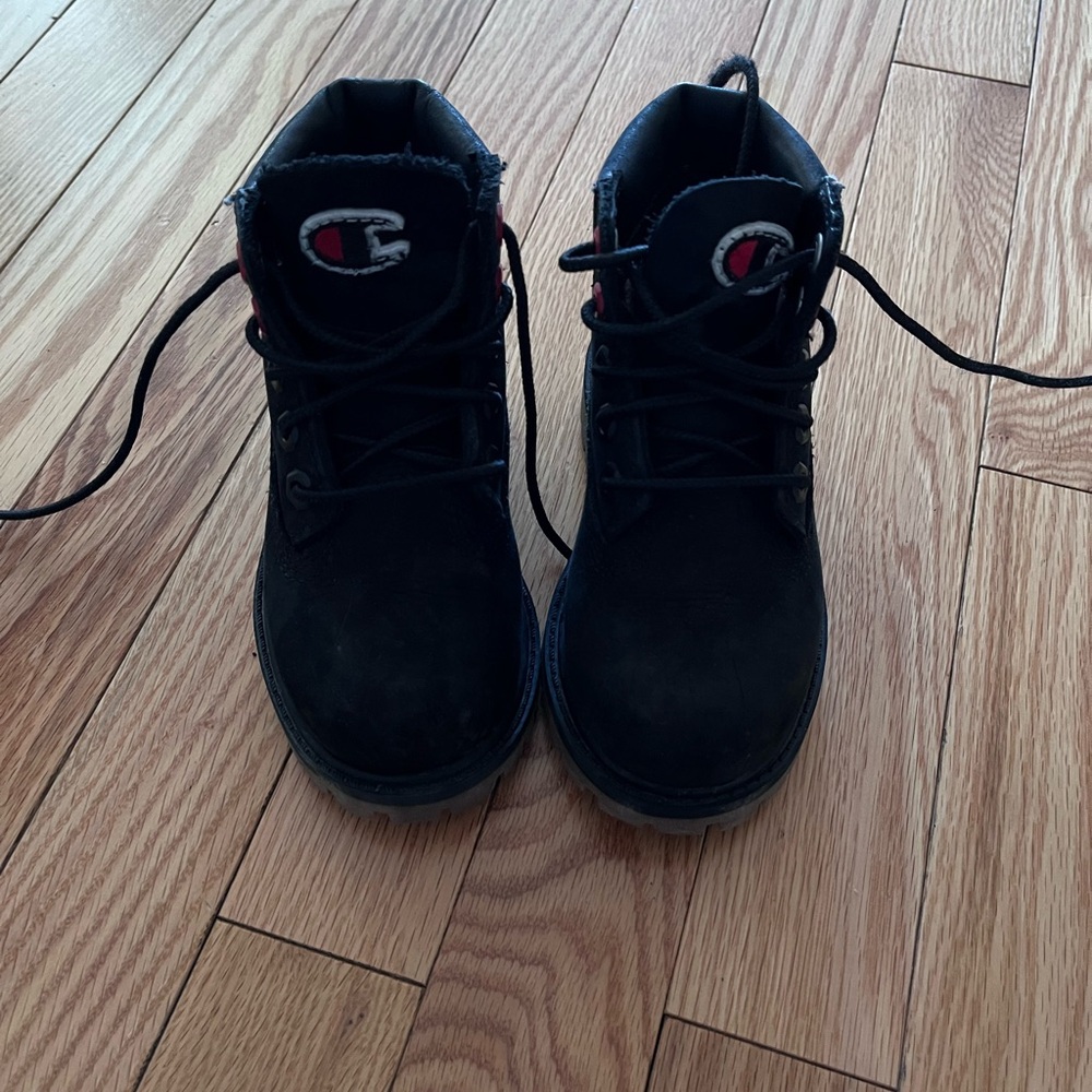 Timberland x Champion Toddler boots